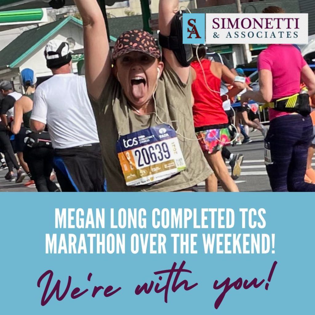Megan Long Completed TCS NYC Marathon