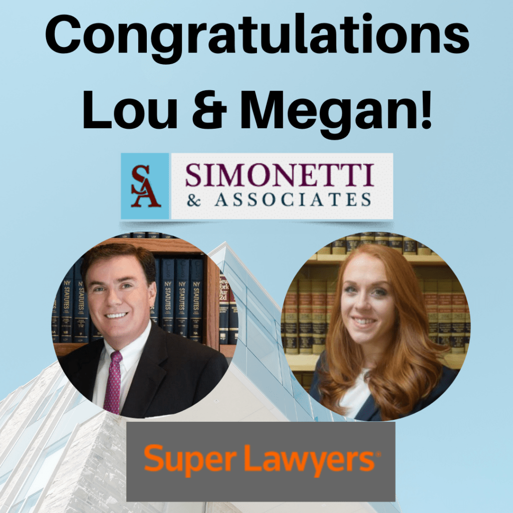 Congratulations to Lou and Megan on Their Awards!